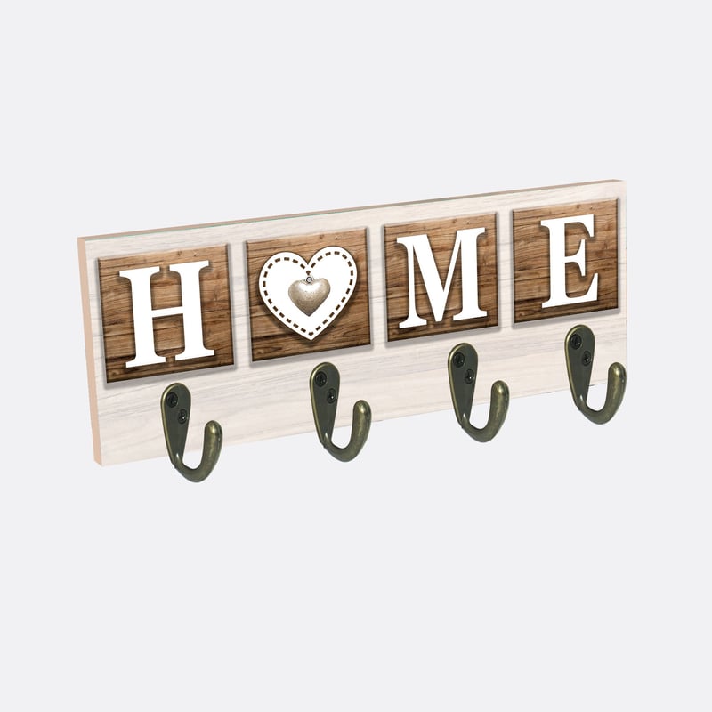 Perchero Home Corazon 40x15 cm HOMECENTER falabella