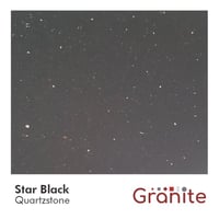 Muestra Quartzstone Star Black 10x10 Cm