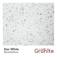 Muestra Quartzstone Star White 10x10 Cm