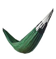 Hamaca Algodón Verde 135x225 cm