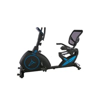 Bicicleta Estática Magnética Recumbent Con Monitor Capacidad 120 Kg