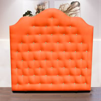 Cabecero Deacon de Piso 140x120 Eco Naranja