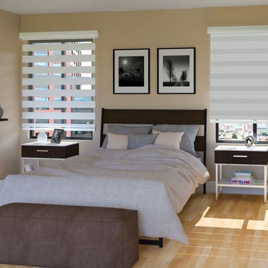 Persiana Sheer Elegance Blanco 130x165 Cm