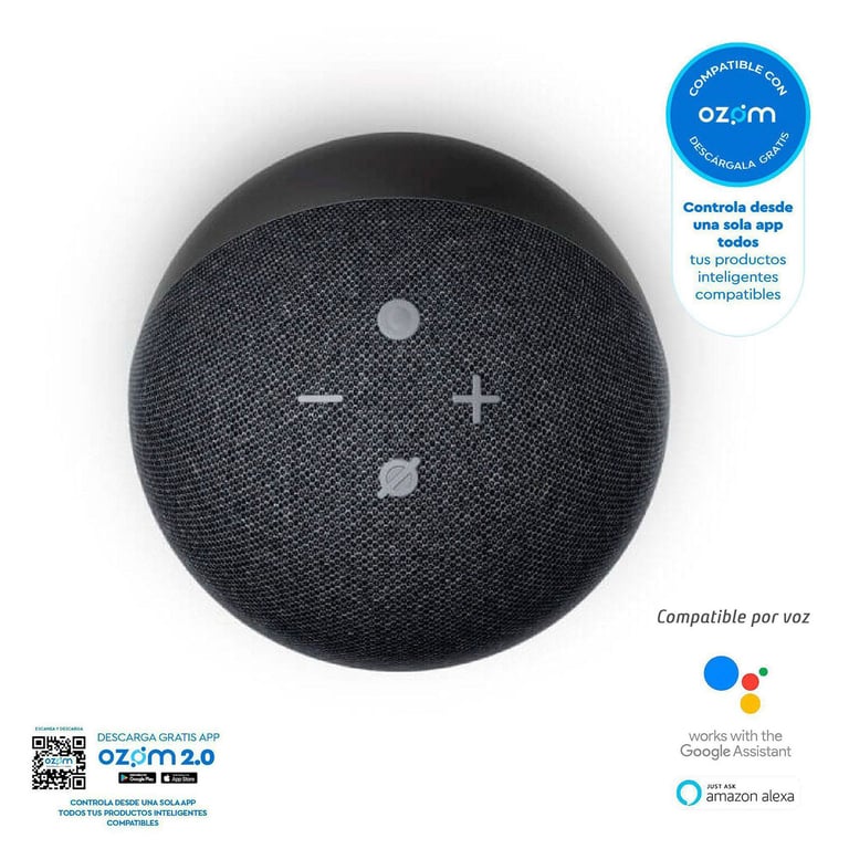 Altavoz inteligente Alexa echo dot 4ta generación color negro AMAZON ...