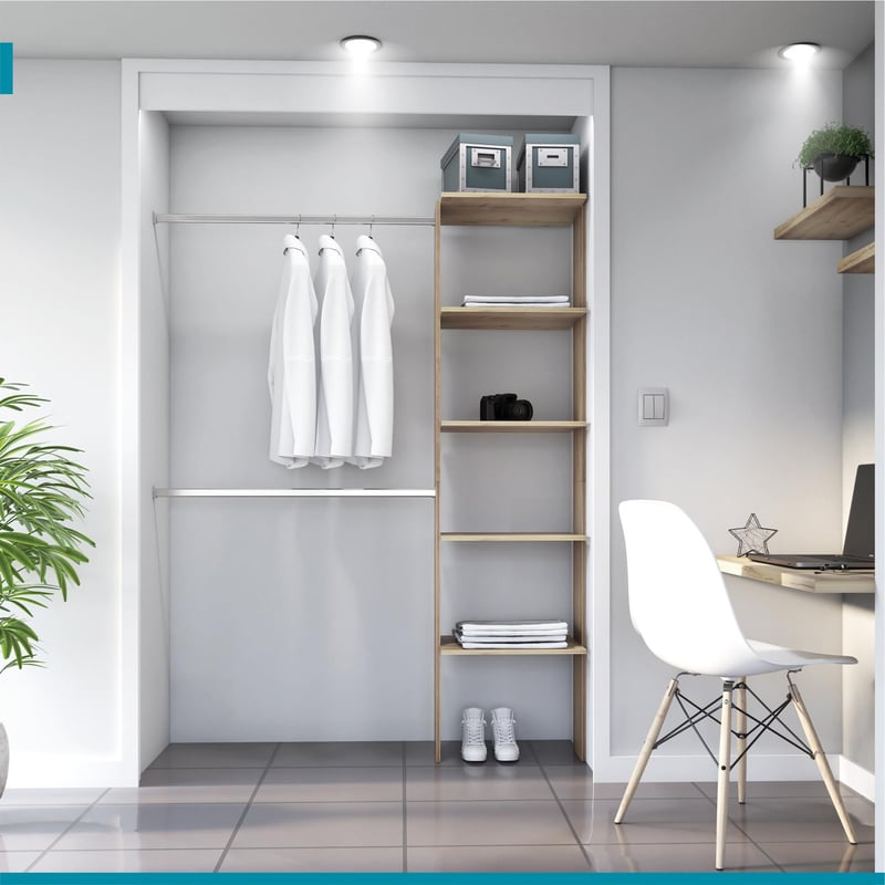 Closet Listo para Armar en Interior 149x190cm Coñac GENERICO ...
