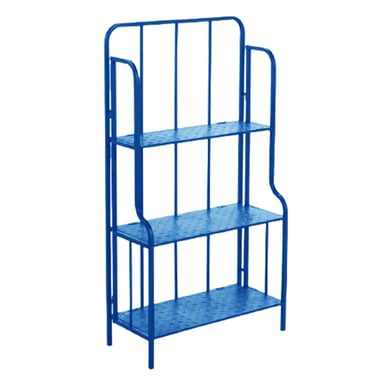 Estante Hierro Ancho Ger 150x25x100 Azul