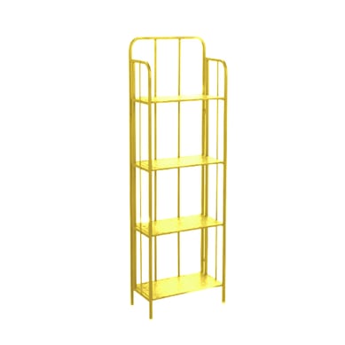 Estante Hierro Delgado Ger 150x25x50 Amarillo