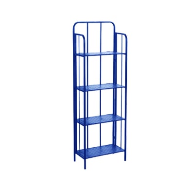 Estante Hierro Delgado Ger 150x25x50 Azul