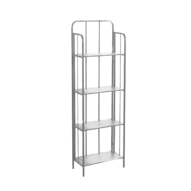 Estante Hierro Delgado Ger 150x25x50 Gris