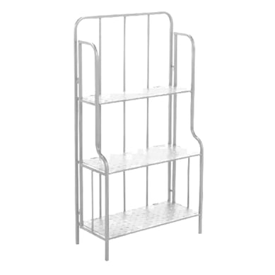 Estante Hierro Ancho Ger 150x25x100 Blanco