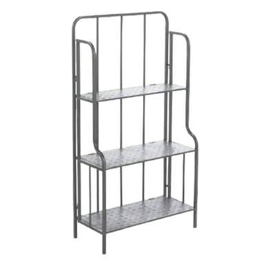 Estante Hierro Ancho Ger 150x25x100 Gris