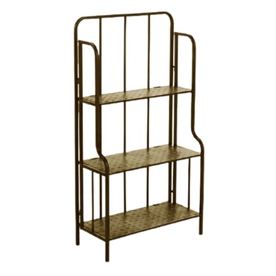 Estante Hierro Ancho Ger 150x25x100 Dorado