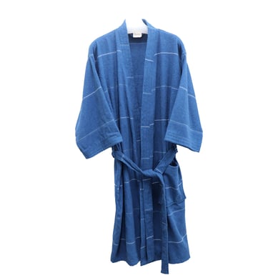 Bata De Ba�o Polo 107 Cm 320 Gr Azul