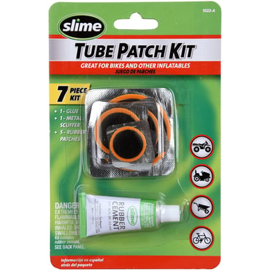 Kit Parches Slime Llantas Neumatico 7 Pack