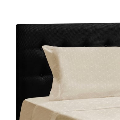 Juego de S�banas Embozada Sencillo 100x190 Beige