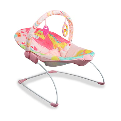 Mecedora de Beb� Silla Vibradora Musical Bouncer Rosado Bebesit