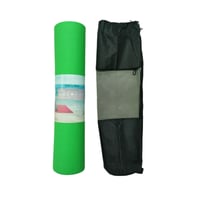 Colchoneta Tapete De Yoga/Pilates/Gimnasia De 173 Cm Con Estuche Color Verde