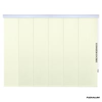 Panel Oriental Absolut Blackout Cream A La Medida Ancho Entre 100.5-120  Cm Alto Entre  140.5-160 Cm