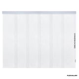 Panel Oriental Velo Blanco A La Medida Ancho Entre 180.5-200  Cm Alto Entre  180.5-200 Cm