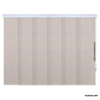 Panel Oriental Solar Tangle Crema A La Medida Ancho Entre 360.5-370  Cm Alto Entre  280.5-300 Cm