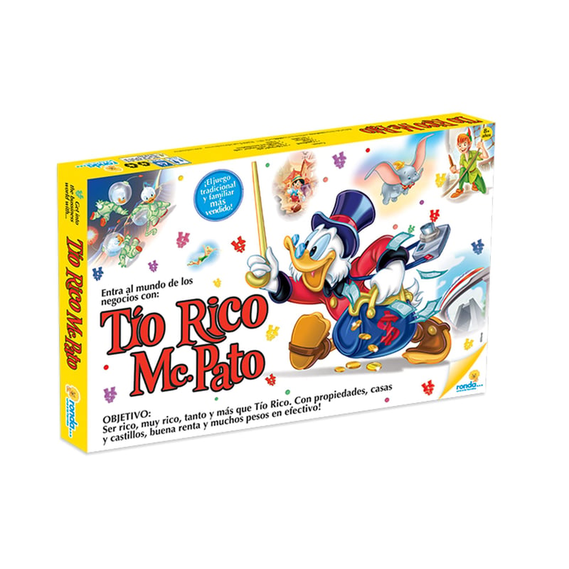 Juego Monopolio Tio Rico Mc. Pato RONDA | falabella.com