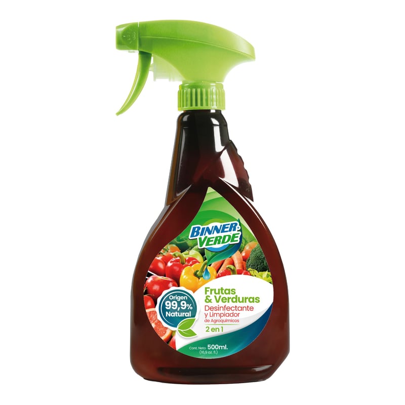 Desinfectante Frutas y Verduras 500ml BINNER | falabella.com