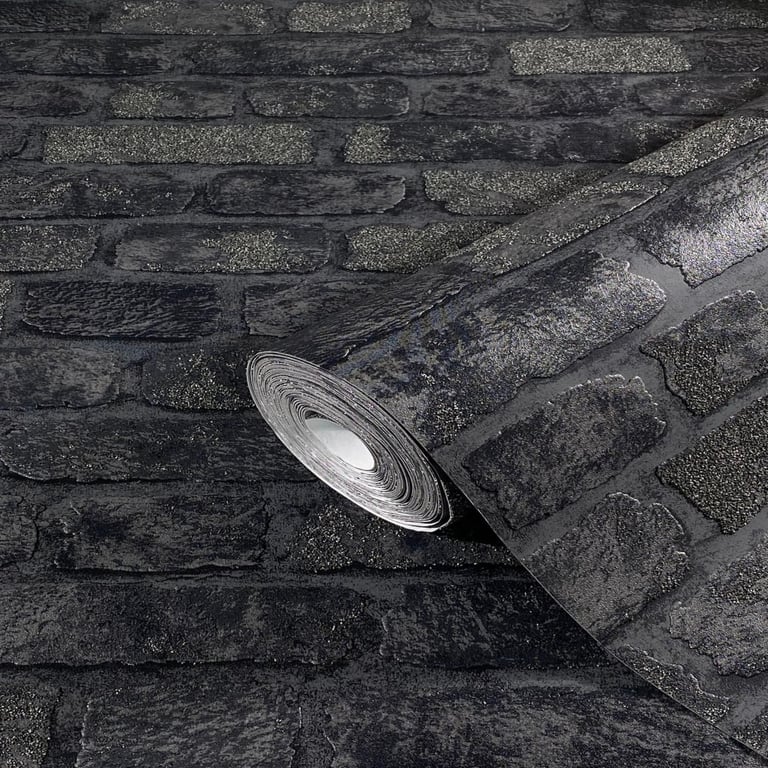 A.S. Création Papel Pintado No Tejido Con Efecto Madera En Gris