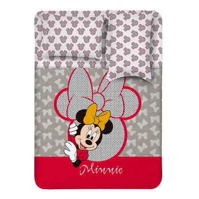 Juego Cama Semidoble Microfibra 72gr Minnie