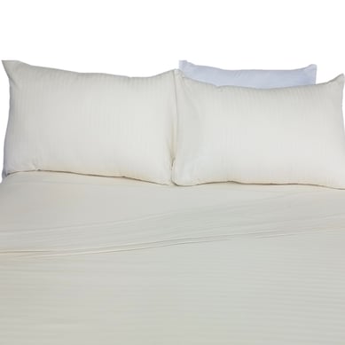 Juego Cama Poli�ster King Beige