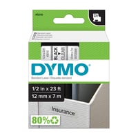 Cinta Dymo Label Manager D1 12 Mm Plastica Text