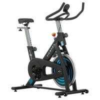 Bicicleta Spinning Magnética Vicenza Con Monitor Capacidad 100Kg Color Negro
