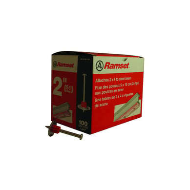 Clavo Con Arandela 5.08 Cm Por 100 Unidades