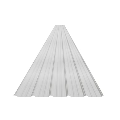 Teja Blanca 3,6 X1.07M 1,5Mm Cresta Baja Upvc