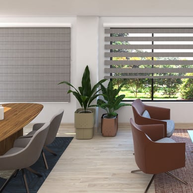 Persiana Enrollable Elegance Maple Gris 100x180cm