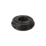 Cable Coaxial Rg6 Sin Conect Negro X 15.24 m