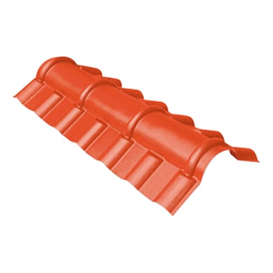Caballete Rojo Upvc 0.72 M Colonial