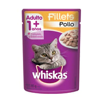 Alimento Húmedo Para Gato Pouch Pollo Whiskas 85g