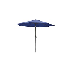 SEASONAL TRENDS - Sombrilla De Acero Con Manivela Color Azul De 2.74 M
