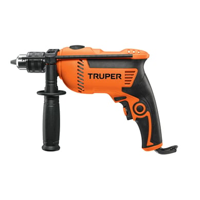 Taladro Percutor 1/2'' Reversible 600 W Con Mango De Apoyo