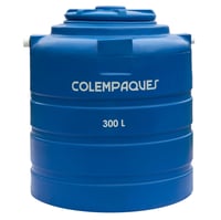 Tanque Agua Colempaques Cilíndrico Tricapa 300 Litros