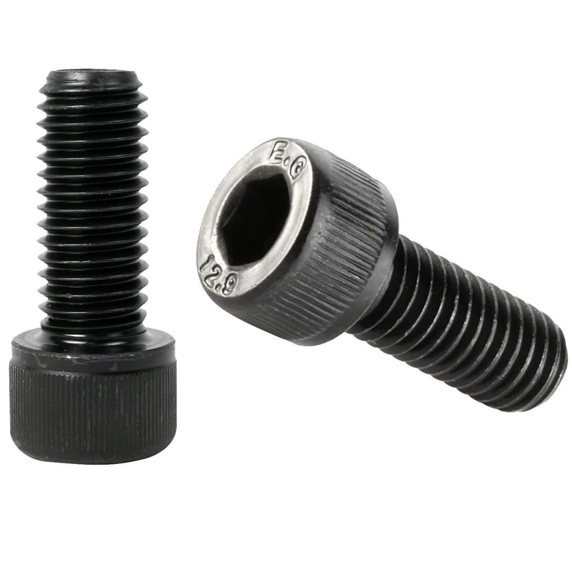 5 Bulloni A Flangia Testa Piccola M8-1,25x50 JIS | Classe 10.9 Zincati | Rivercity Fastener