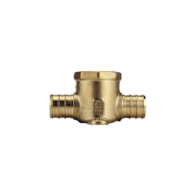uxcell Montaje de tubería de latón 90 grados gota oreja codo G1/2
