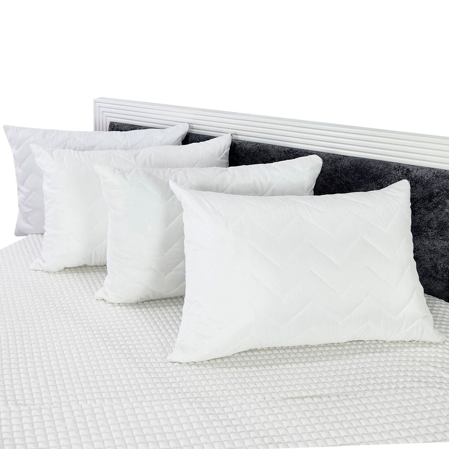 Set X6 Almohadas Hoteleras 70X50Cm