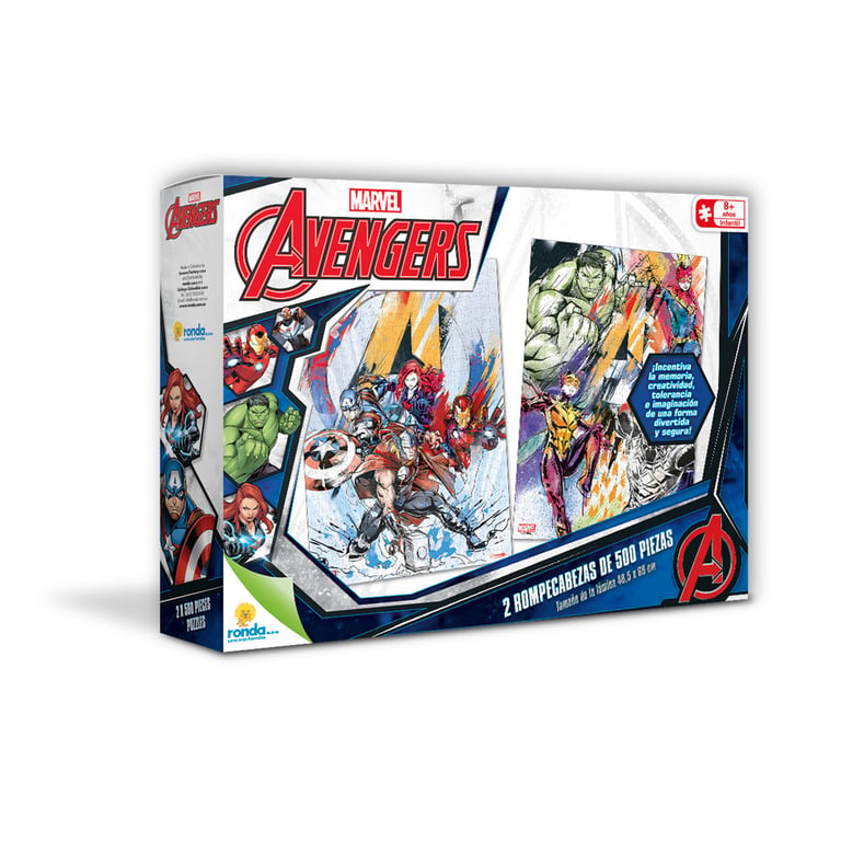 Rompecabezas 2 X 500 Pzas Avengers RONDA | falabella.com