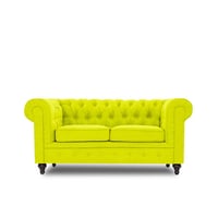 Sofá Moderno Chester 180X90X80 Verde