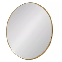 Espejo Decorativo Circular Dorado 60cm