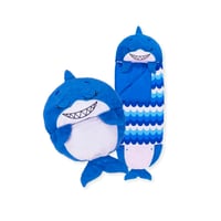 Saco de Dormir para Niños Happy Nappers Tiburon Azul