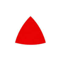 Papel de Lija Triangular Grano 120 de 9.52 cm