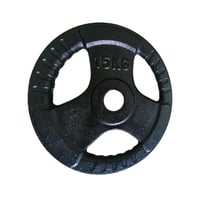 Disco Olimpico Hierro Color Negro de 15 kg - Linea Importada