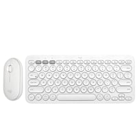 Combo Inalámbrico Mouse M350 + Teclado K380 Bluetooth Blanco
